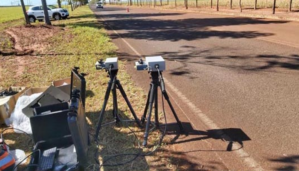 Ipem-SP verifica radares estáticos da concessionária Arteris Via Paulista, em Ribeirão Preto 