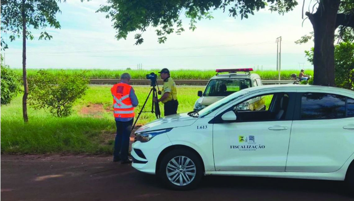 Ipem-SP verifica radar estático da Empresa de Trânsito e Transporte Urbano de Ribeirão Preto