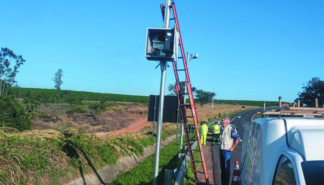 Ipem-SP verifica radar na rodovia SP 294, em Garça