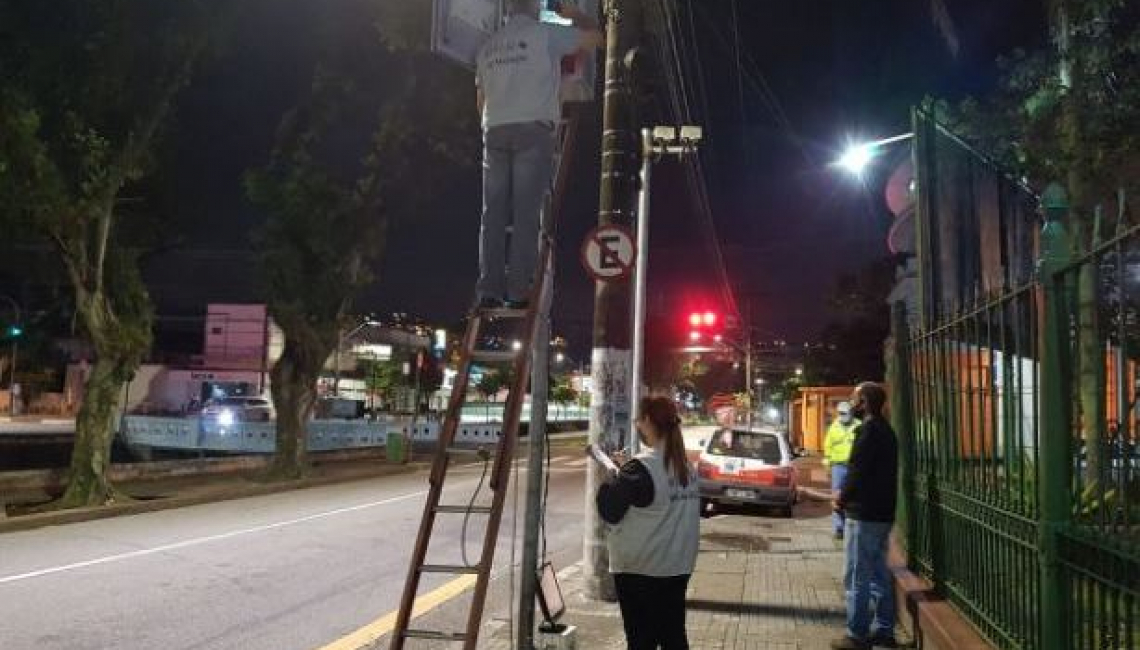 Ipem-SP verifica radares em Santos