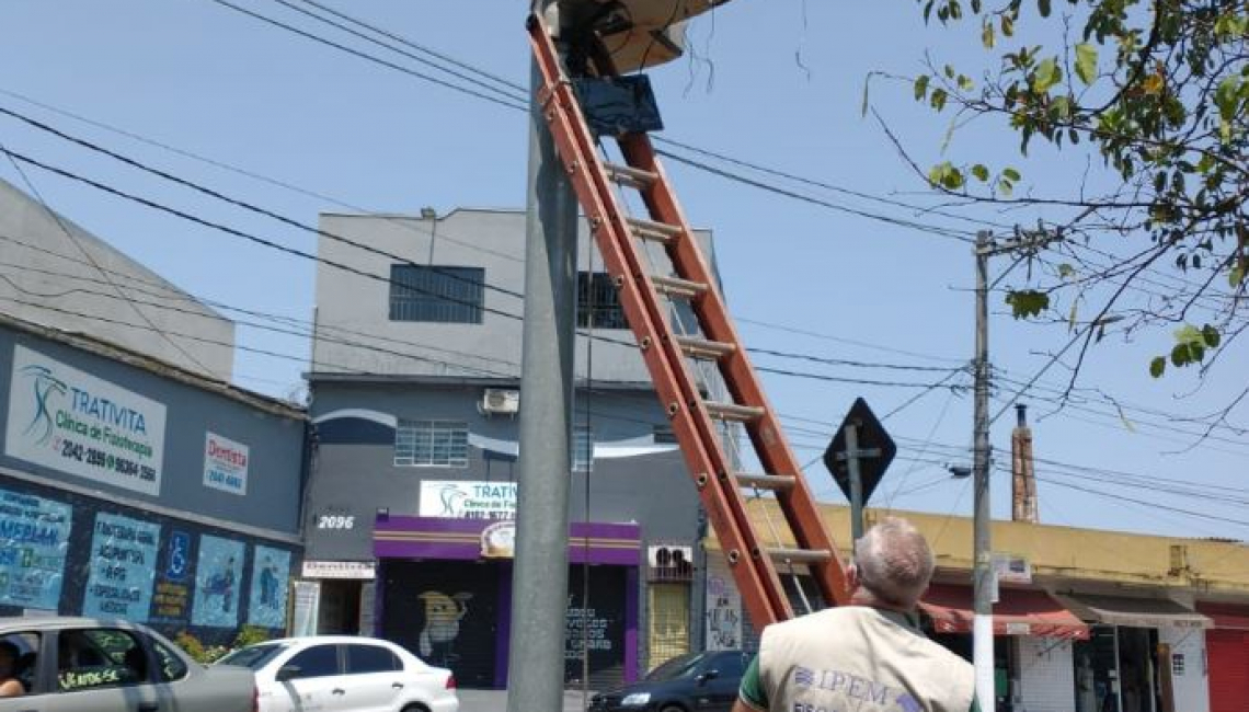 Ipem-SP verifica radar na Estrada de Mogi das Cruzes, região leste da capital