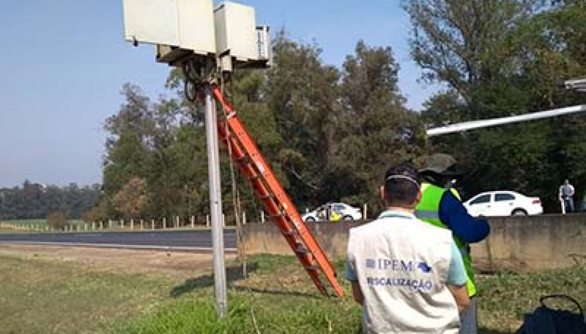 Ipem-SP verifica radares em Araras