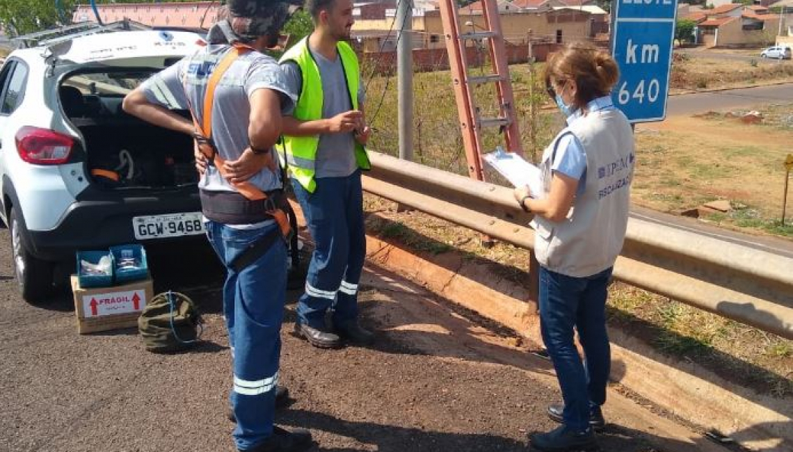 Ipem-SP verifica radar em Andradina