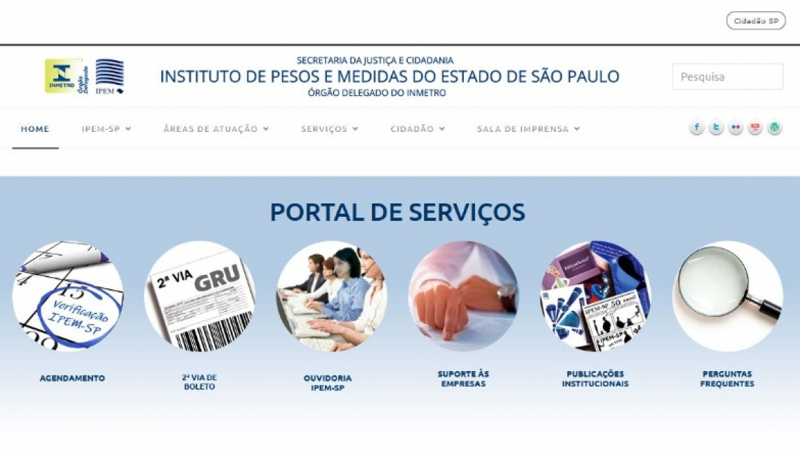 Ipem-SP tem novo site