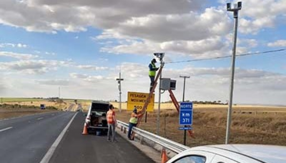 Ipem-SP verifica radar na Rodovia Anhanguera em Orlândia