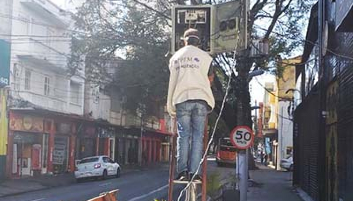 Ipem-SP valida radares nas Ruas Clélia e Barão de Jundiaí, zona oeste da capital