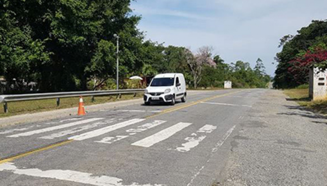 Ipem-SP verifica radar na Rodovia SP 222, em Iguape