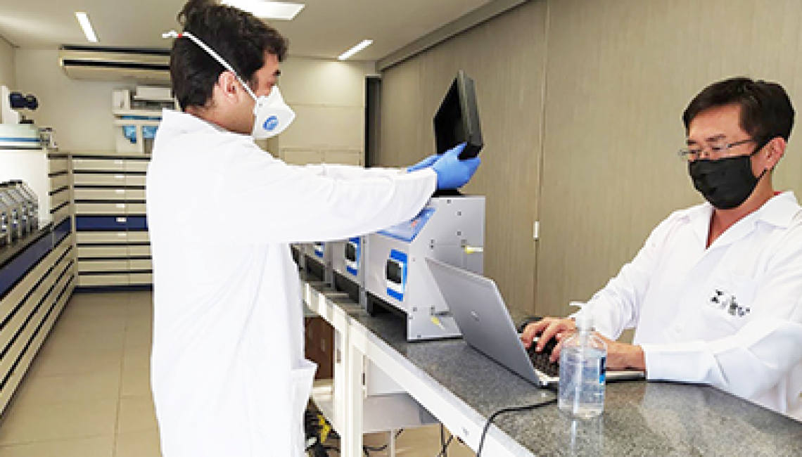 Ipem-SP efetua verificação inicial em medidores de umidade de grãos utilizados em transações comerciais