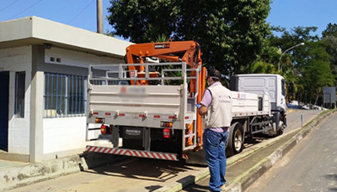 Em Campinas, Ipem-SP faz verificação inicial em balança rodoviária