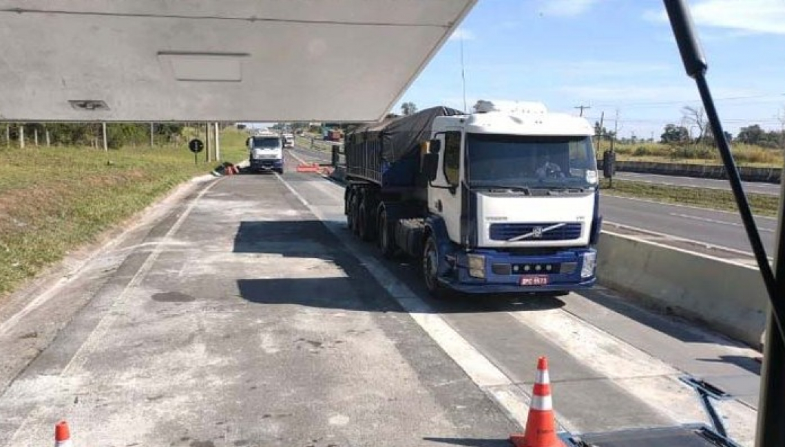 Ipem-SP verifica balança dinâmica na Rodovia SP 225, em Bauru