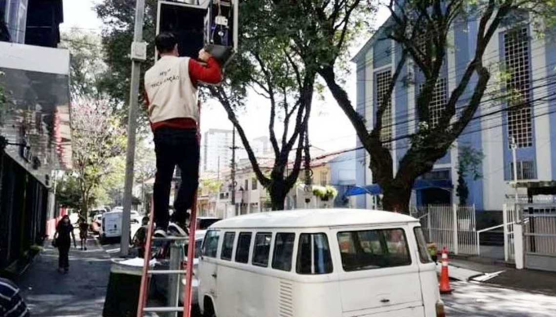 Ipem-SP verifica radares nas ruas José Debieux e Maria Cândida, zona norte da capital