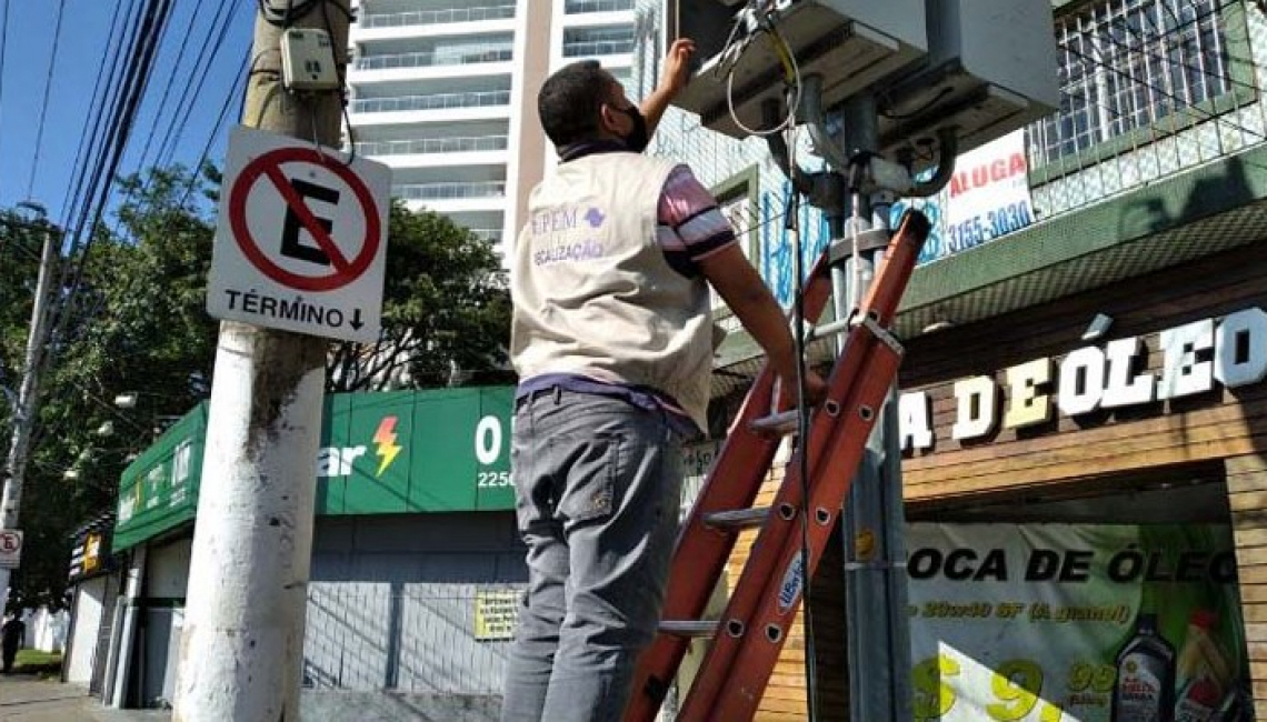 Ipem-SP verifica radar na Avenida Imirim, zona norte da capital