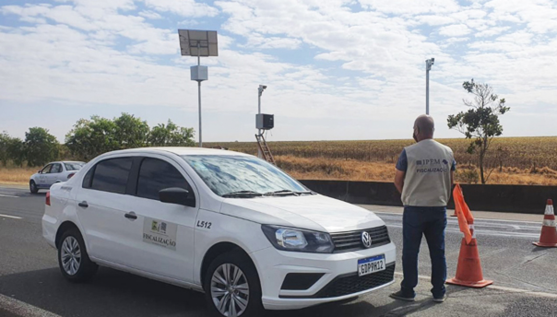 Ipem-SP verifica radar na Rodovia dos Bandeirantes, em Santa Bárbara D’Oeste