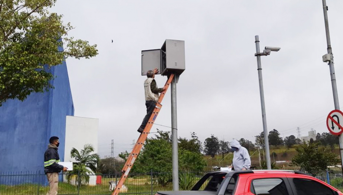 Ipem-SP verifica radar em Mauá 