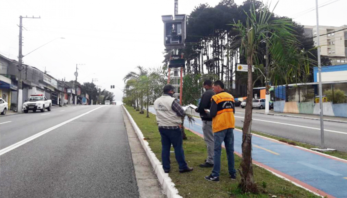 Ipem-SP verifica radares em São Bernardo do Campo 