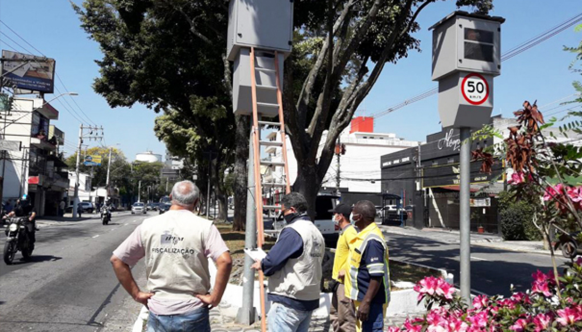 Ipem-SP verifica radares em São Bernardo do Campo 