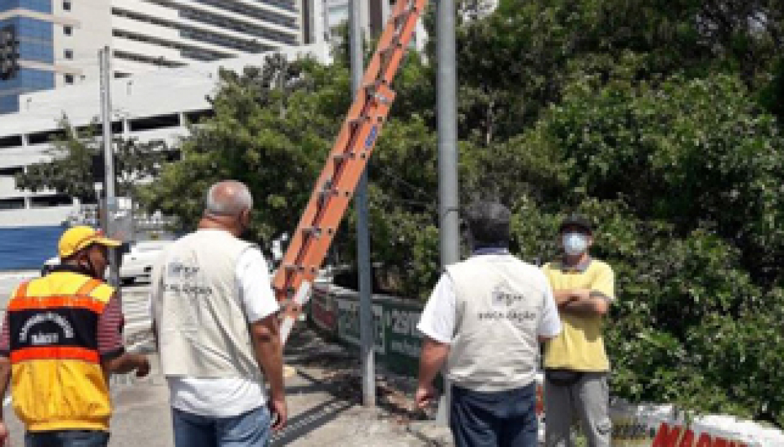 Ipem-SP verifica radar em São Bernardo do Campo 