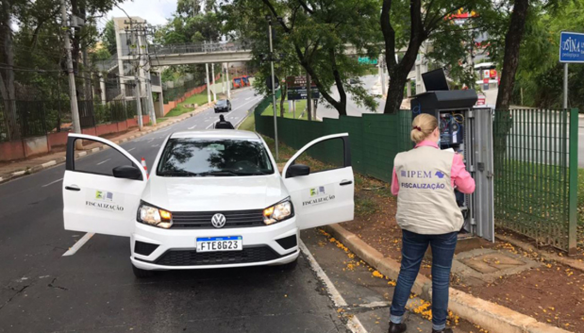 Ipem-SP verifica radares em Santana de Parnaíba 