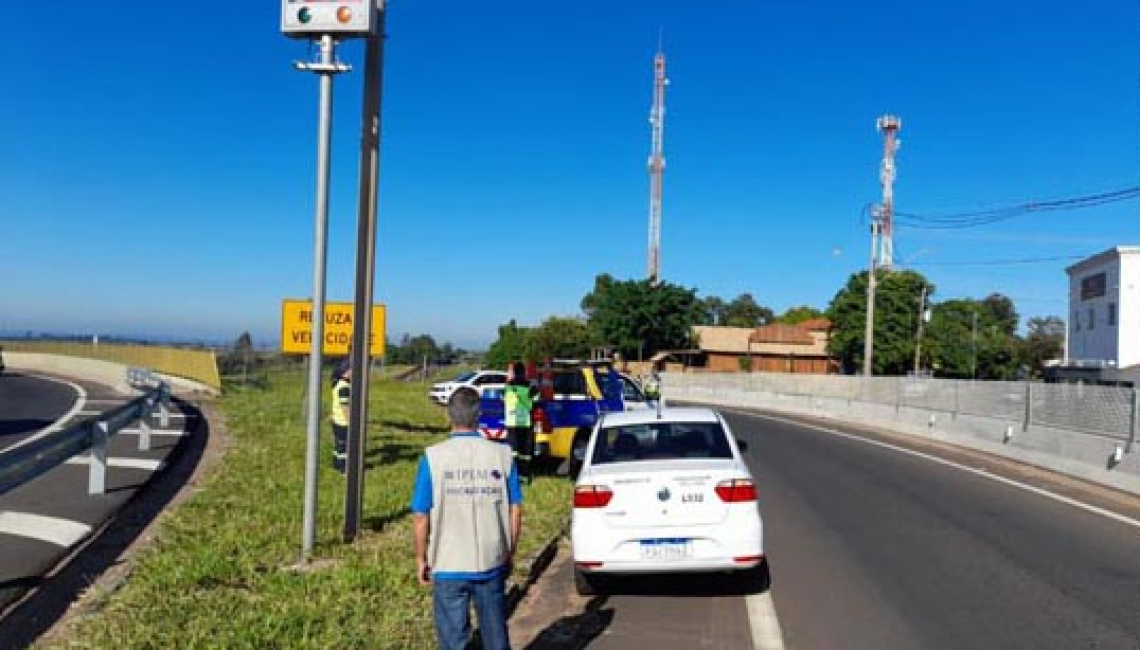 Ipem-SP verifica radar em Marília