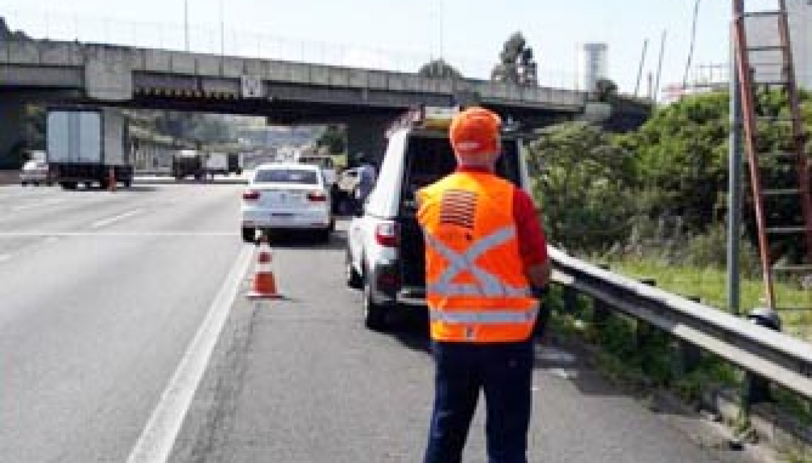 Ipem-SP verifica radar no Rodoanel Mario Covas, em Osasco