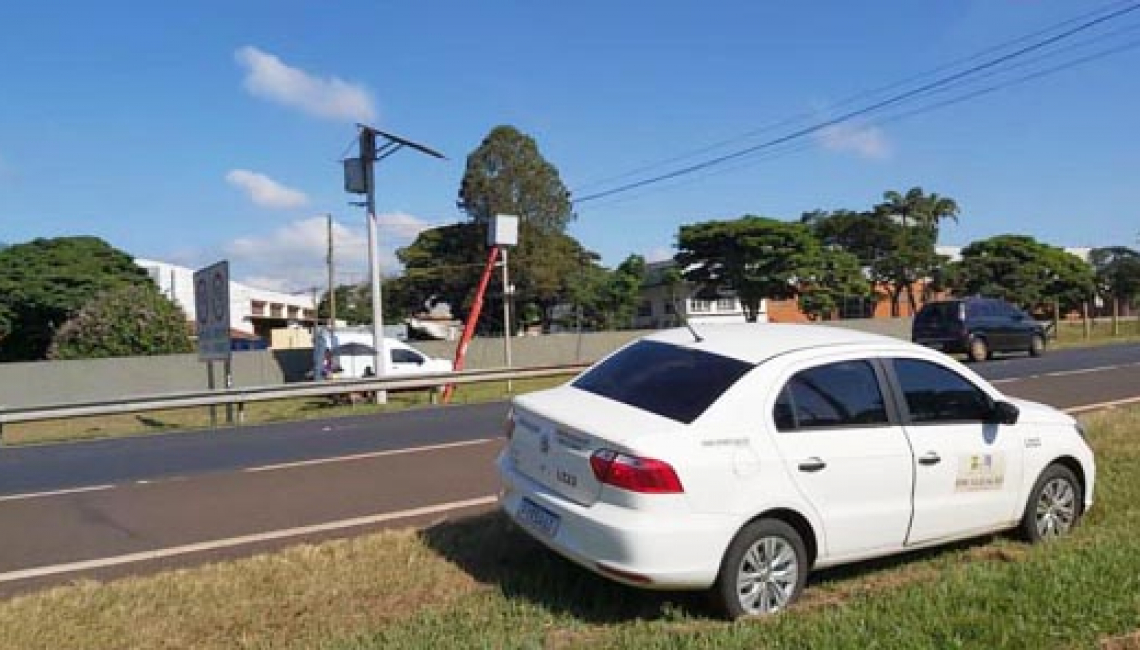Ipem-SP verifica radar na rodovia Anhanguera, em Ribeirão Preto