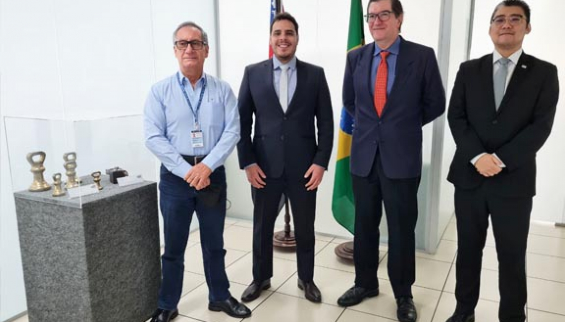 Ipem-SP recebe presidente do Sibapem e Abrapem