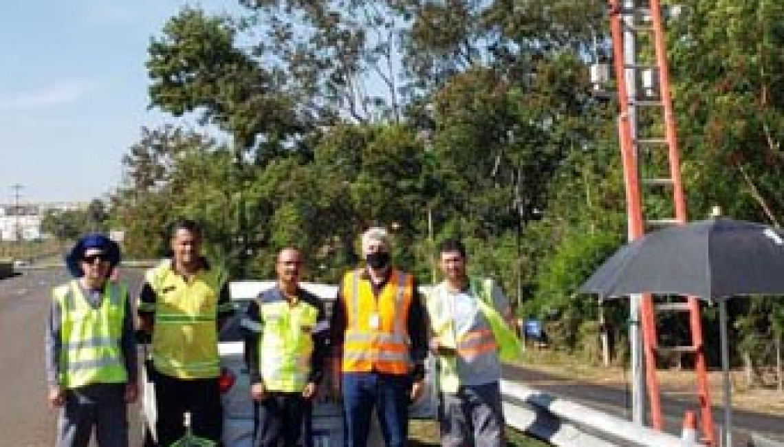 Ipem-SP verifica radar na rodovia SP 325, em Ribeirão Preto