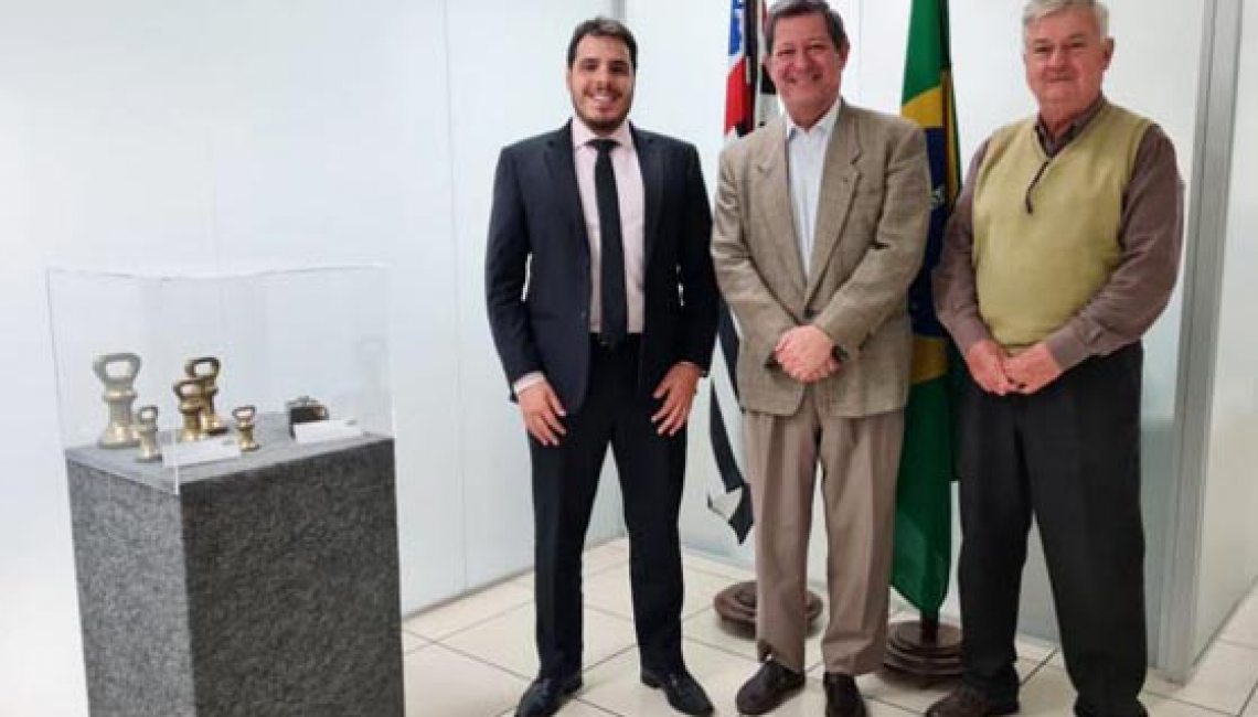 Ipem-SP recebe presidente-executivo do Instituto Brasileiro de Ética Concorrencial