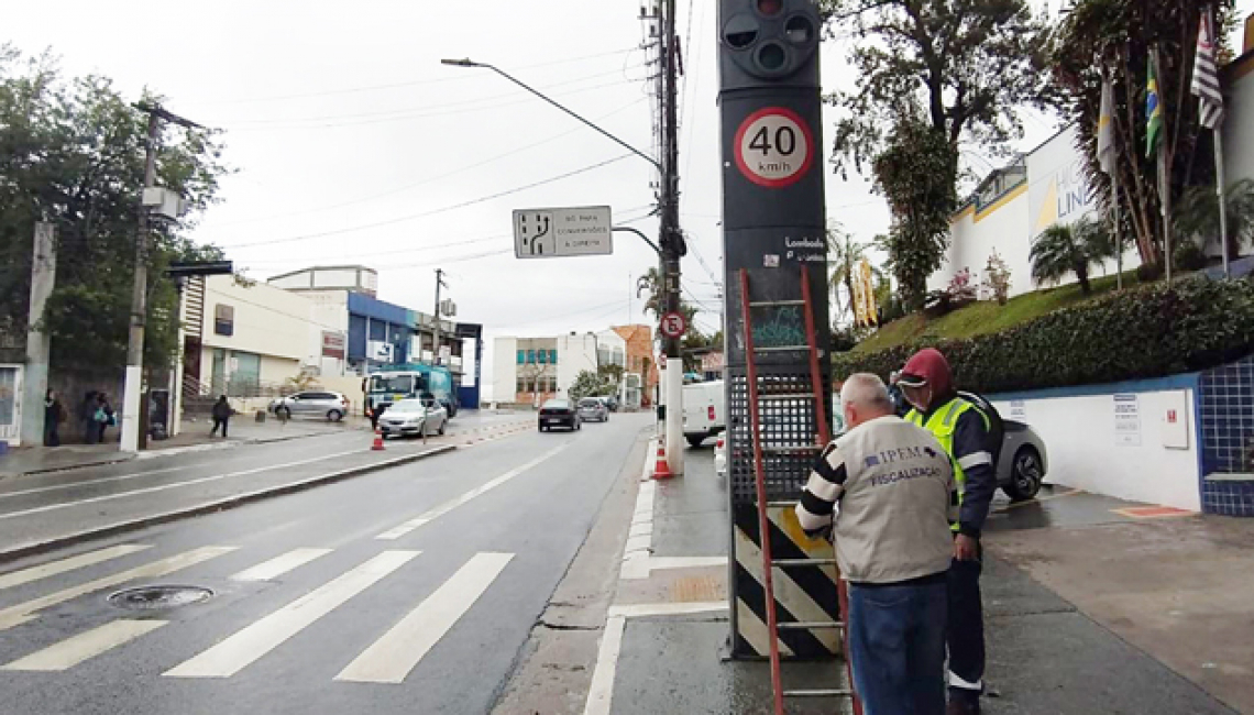 Ipem-SP verifica radares na zona norte da capital