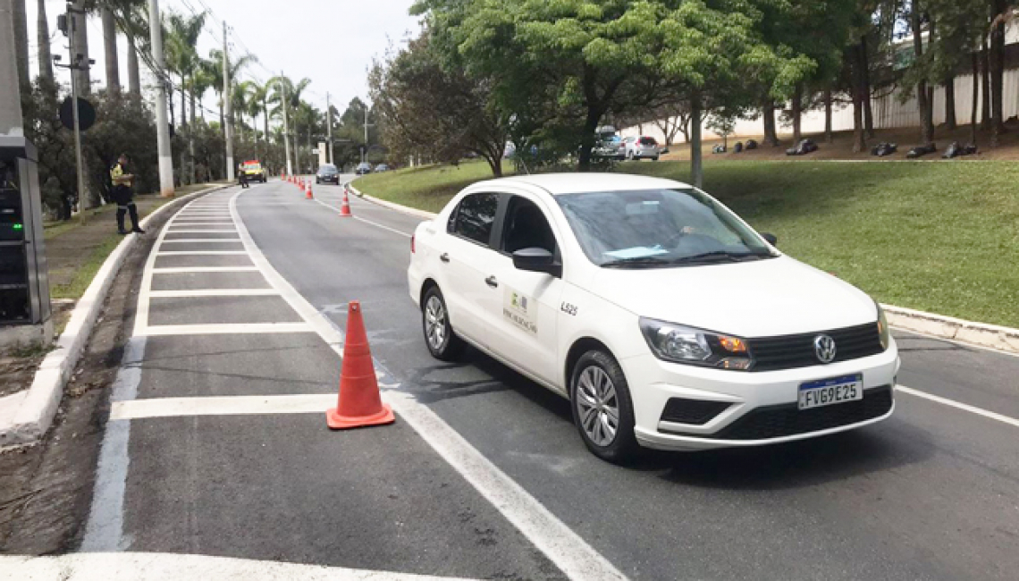 Ipem-SP verifica radares em Santana de Parnaíba