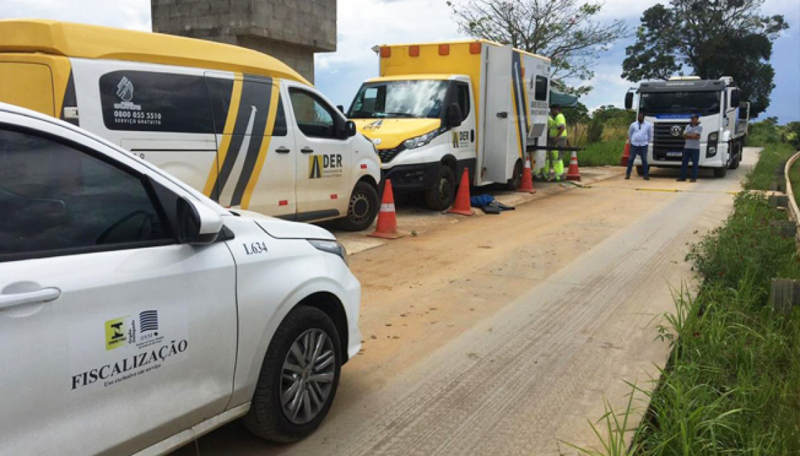 Ipem-SP verifica balanças dinâmicas na rodovia SP 129, em Itapetininga