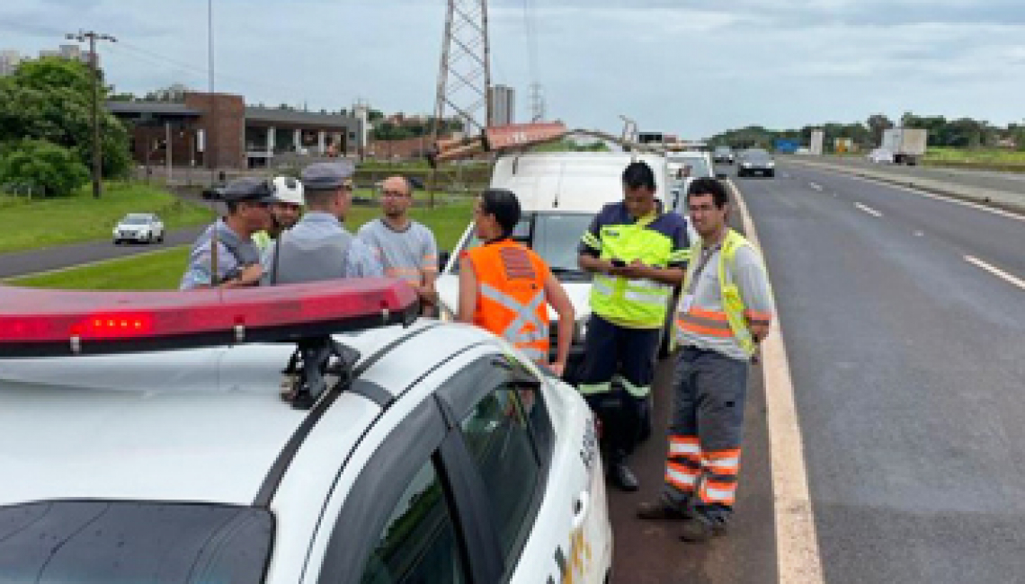 Ipem-SP verifica radar na rodovia SP 322, em Ribeirão Preto