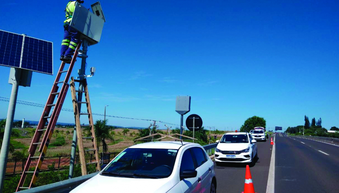 Ipem-SP verifica radares nas rodovias SP 333 e SP 294, em Marília