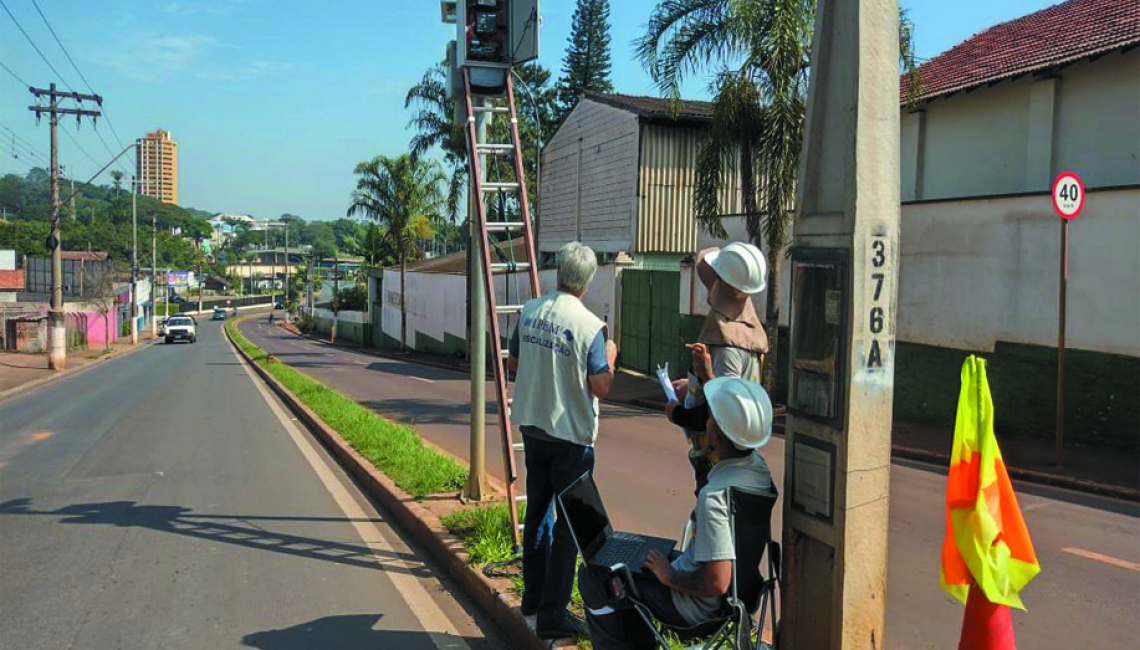 Ipem-SP verifica radares em Cordeirópolis