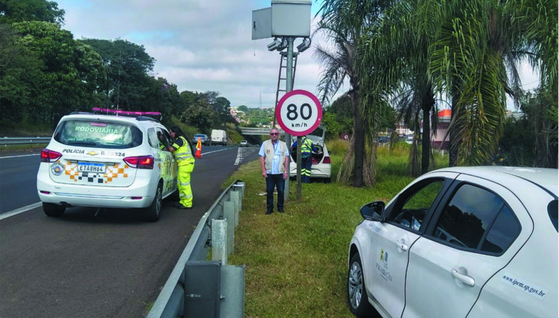 Ipem-SP verifica radar na rodovia SP 294, em Marília