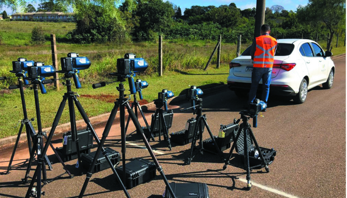 Ipem-SP verifica radares estáticos das polícias rodoviárias dos estados de São Paulo, Bahia e Rio Grande do Sul