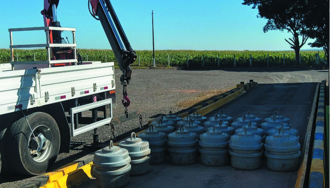 Ipem-SP verifica balanças rodoviárias em Campos Novos Paulistas