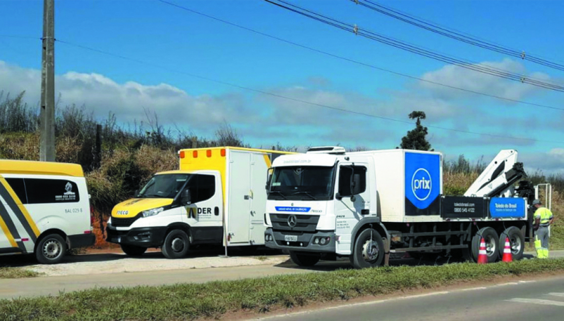 Ipem-SP verifica balança dinâmica na rodovia SP 250, em Ibiúna