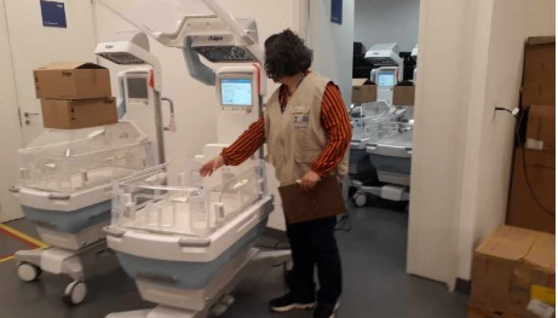 Ipem-SP verifica balanças neonatais no fabricante em Barueri