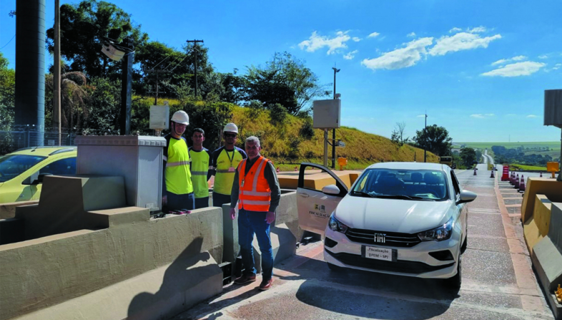 Ipem-SP verifica radar na rodovia SP 334, em Restinga