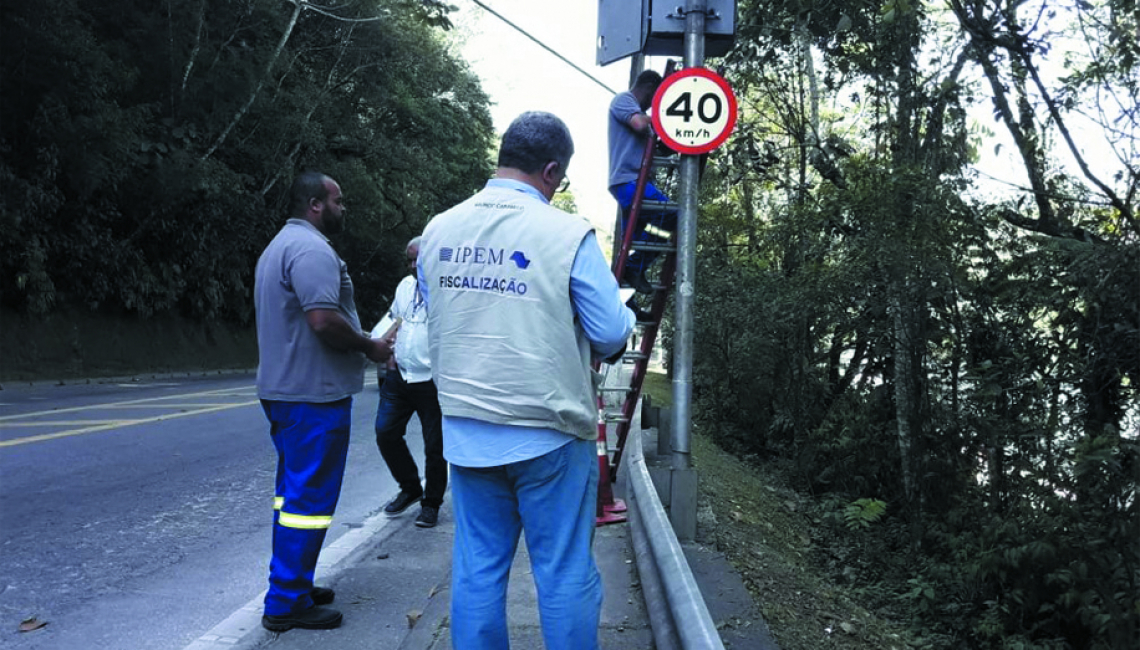 Ipem-SP verifica radares em São Bernardo do Campo