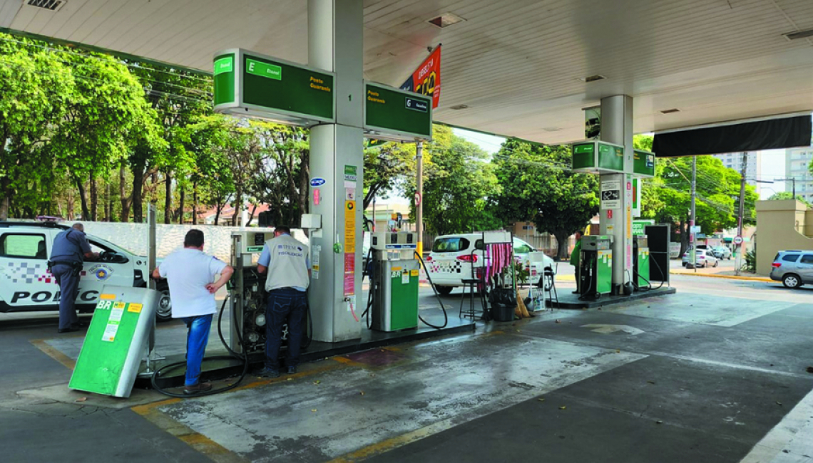 Em Tupã, Ipem-SP encontra irregularidade em posto de combustíveis durante Operação Olhos de Lince