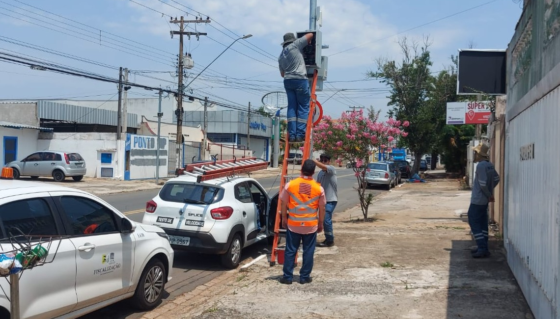 Ipem-SP verifica radares em Mogi Mirim