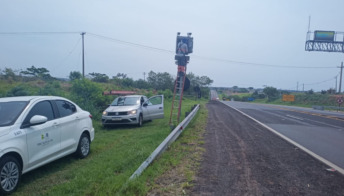 Ipem-SP verifica radar na rodovia SP 294, em Dracena