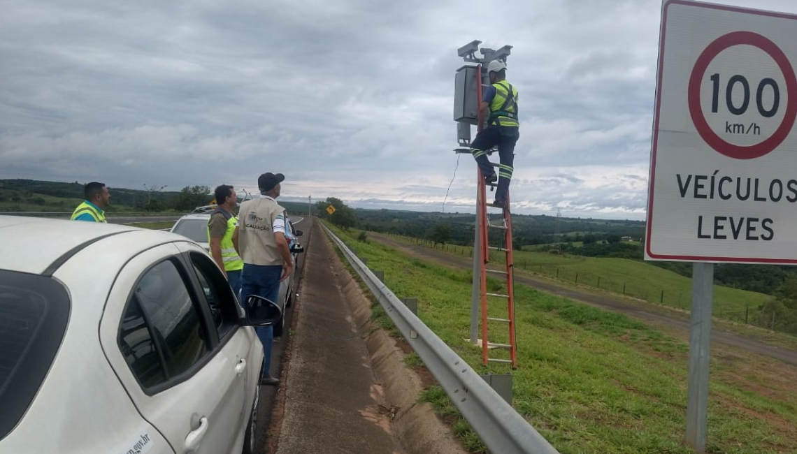 Ipem-SP verifica radar na rodovia SP 294, em Gália 