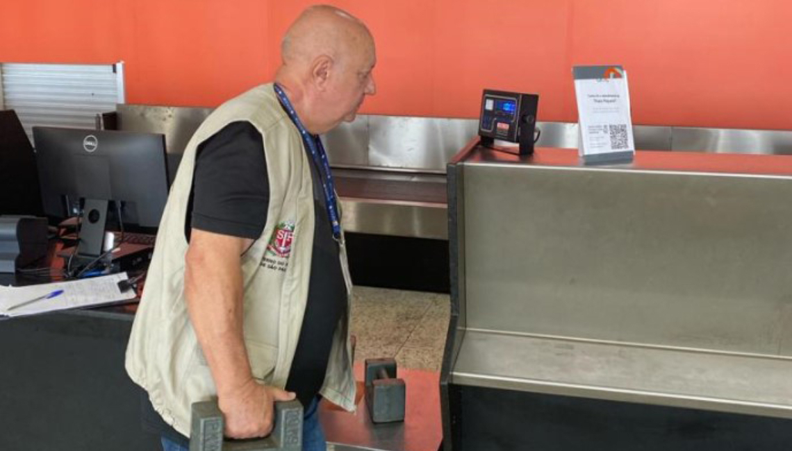 Em Rio Preto, Ipem-SP verifica balanças durante “Operação Aeroporto” 