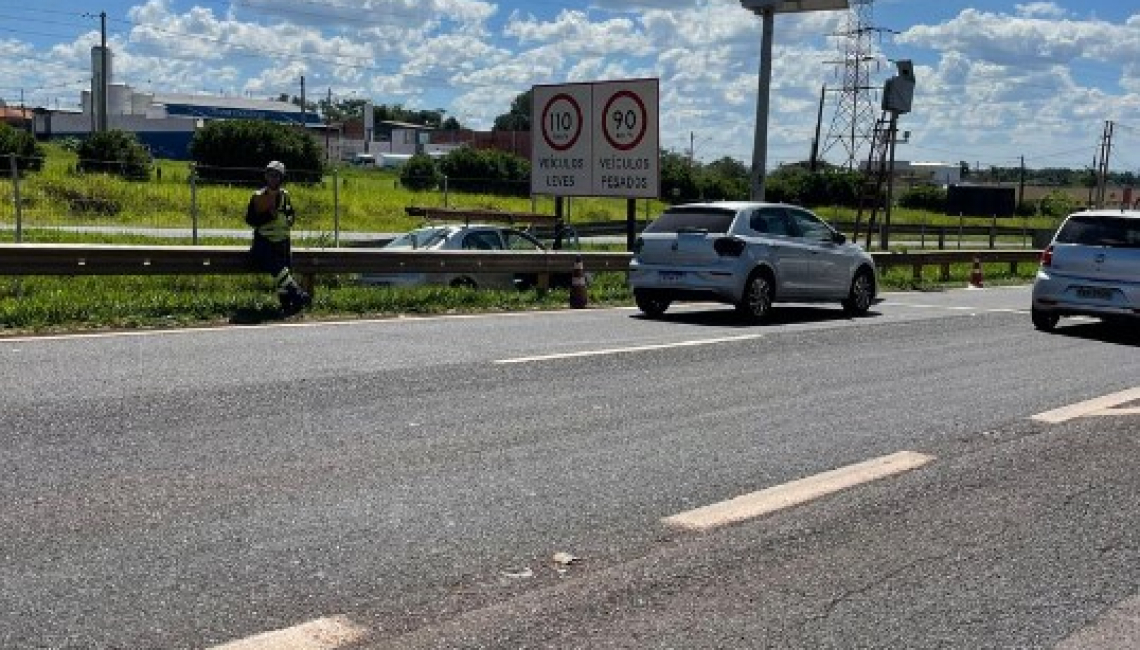 Em Ribeirão Preto, Ipem-SP verifica radar na rodovia SP 328