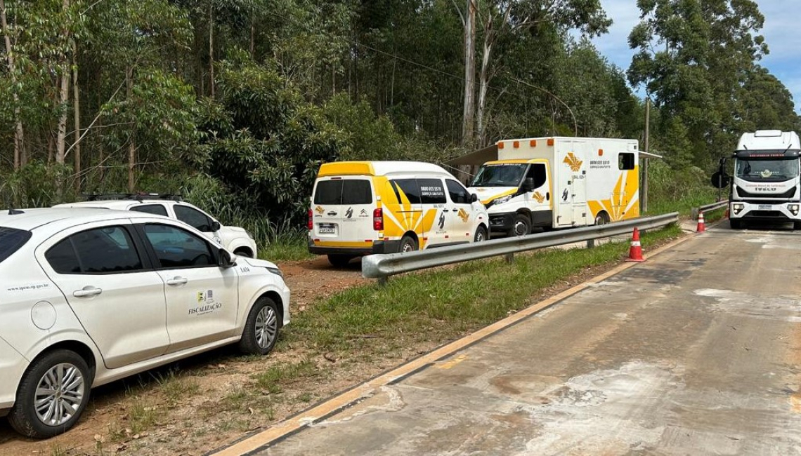 Em Itapetininga, São Miguel Arcanjo, Salto de Pirapora e Votorantim, Ipem-SP verifica balanças dinâmicas nas rodovias SP 079, SP 129, SP 250 e SP 264