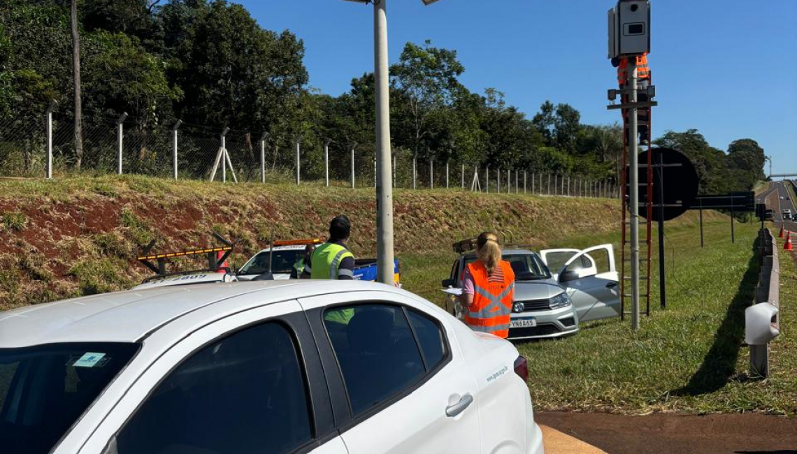 Em Ribeirão Preto, Ipem-SP verifica radar na rodovia SP 322