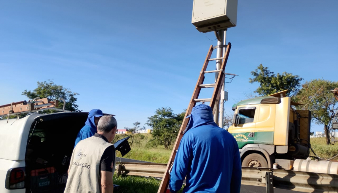 Em São José do Rio Preto, Ipem-SP verifica radar na rodovia SP 310